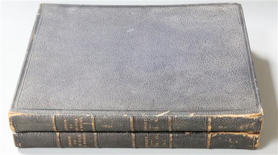Pennant, Thomas - A Journey from London to the Isle of Wight, with 47 plates and 2 folding maps hand-coloured